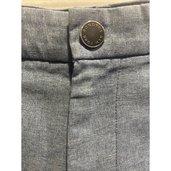 Bonobos Golf Performance Link Standard Fit 9" Shorts Downpour Heather Blue 36 - Picture 6 of 16